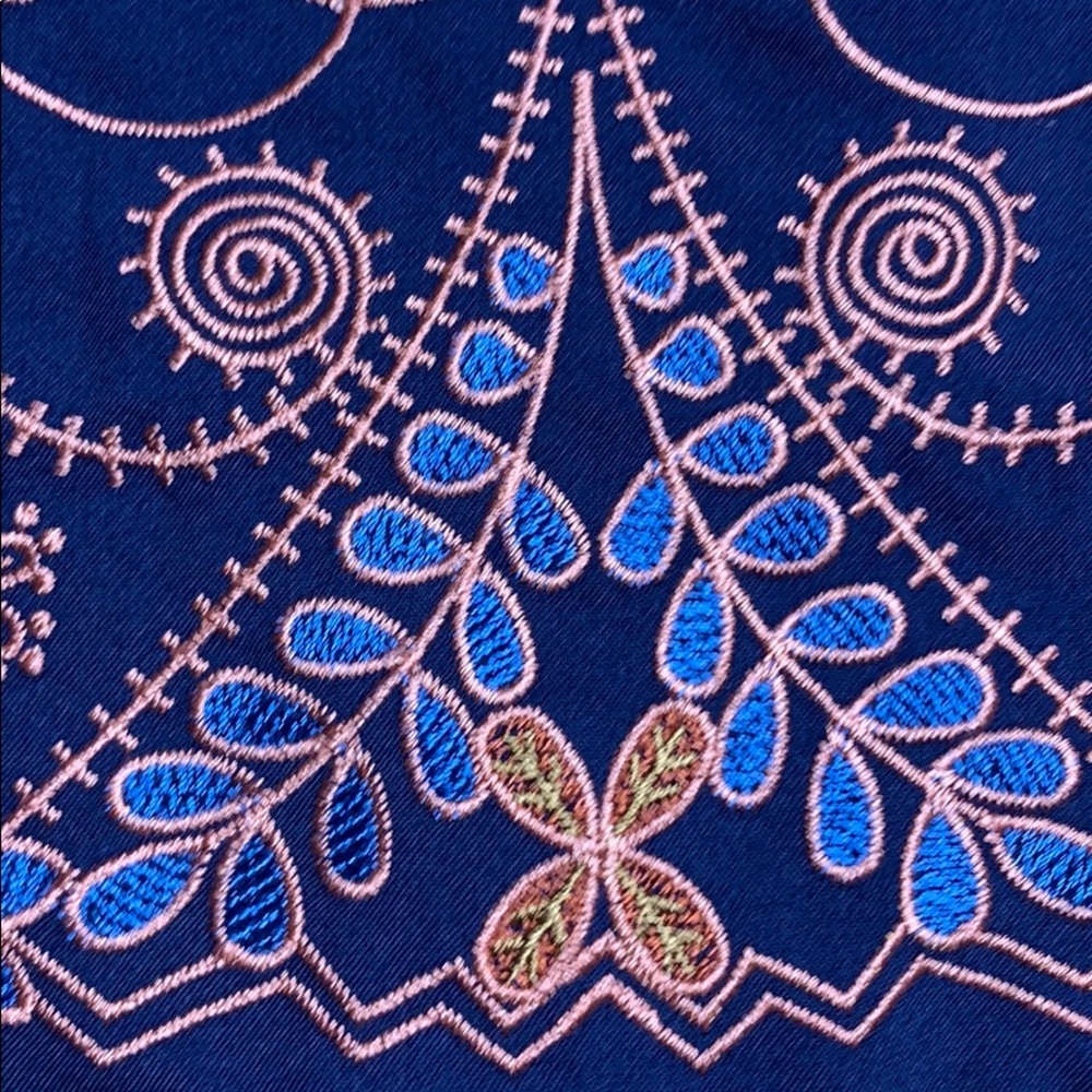 Foxiedox embroidered Hadiya fit and flare dress - Picture 4 of 14